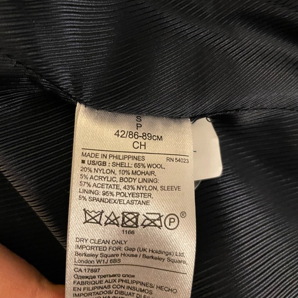 Ombré navy wool coat - Picture 9 of 13